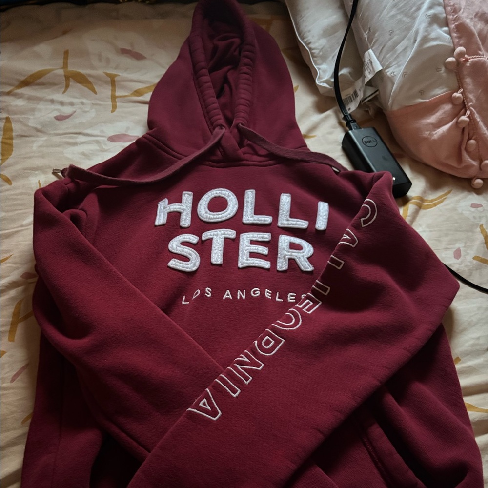 Hollister Maroon Hoodie